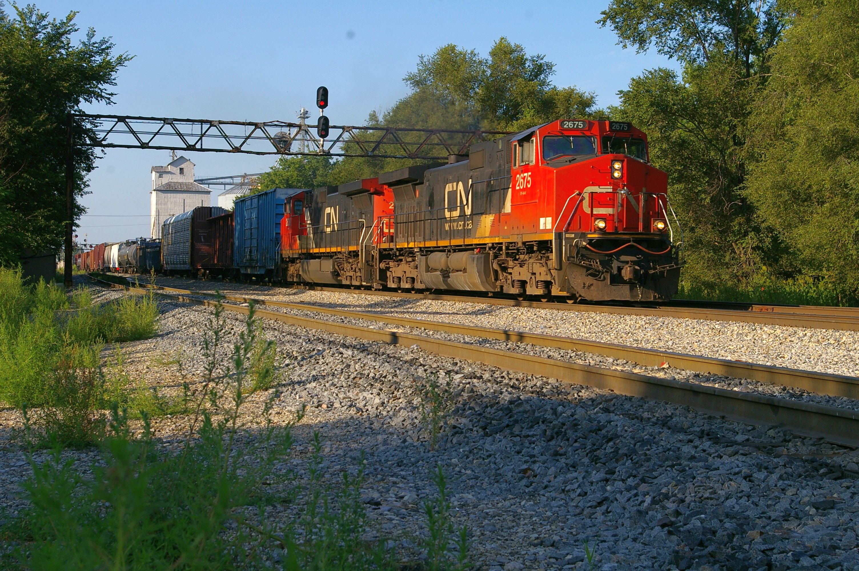CN unit on the IC Mainline circa 2010 CN unit